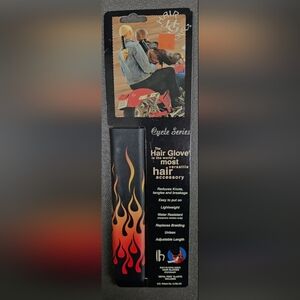 Hair Glove with Flame Design